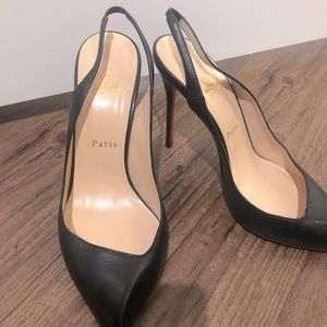 Christian Louboutin Corneille- Sling back Pumps